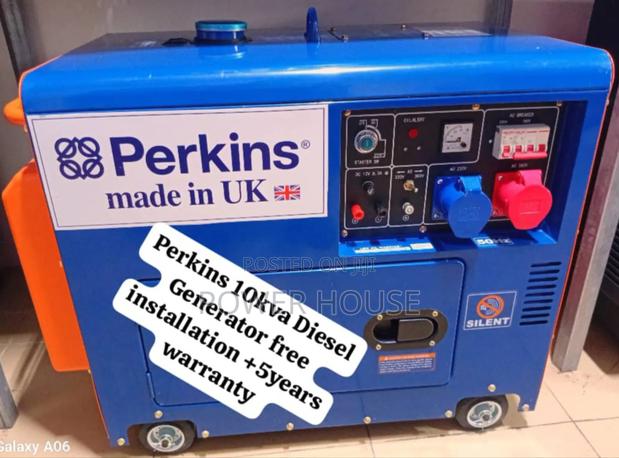Power Genie Perkins Diesel Generator 10kva Silent · Photo 1