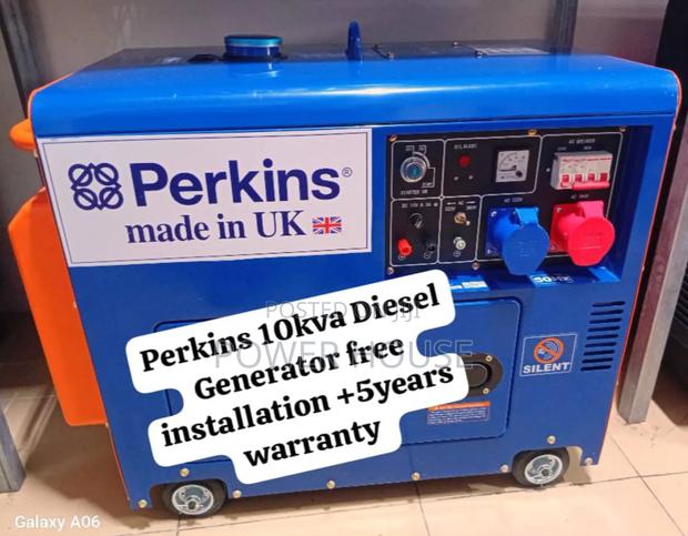 Energy Flow Master Perkins Diesel Generator 10kva Silent · Photo 1