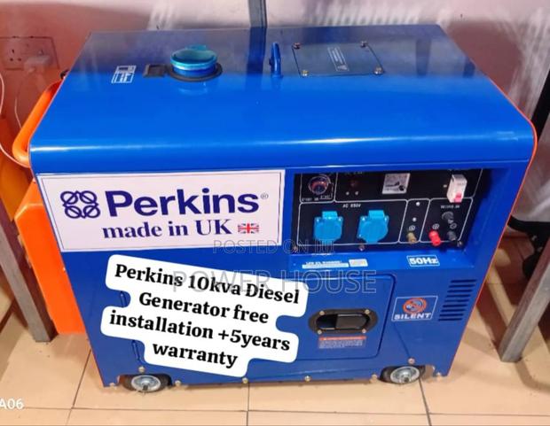 Code Spin Perkins Diesel Generator 10kva Silent · Photo 1