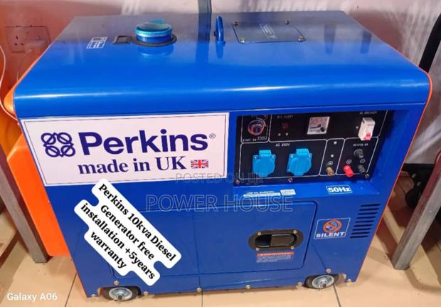 Pixel Gen Perkins Diesel Generator 10kva Silent · Photo 1