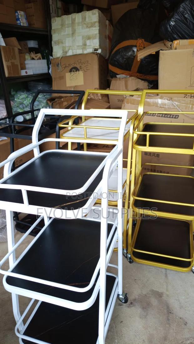 3 Tier Bar Cart/ Serving Trolley · Photo 3