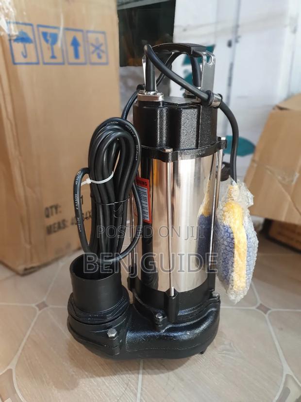 Electric Submersible/Sewage Pump ,Stainless 1.5hp · Photo 1