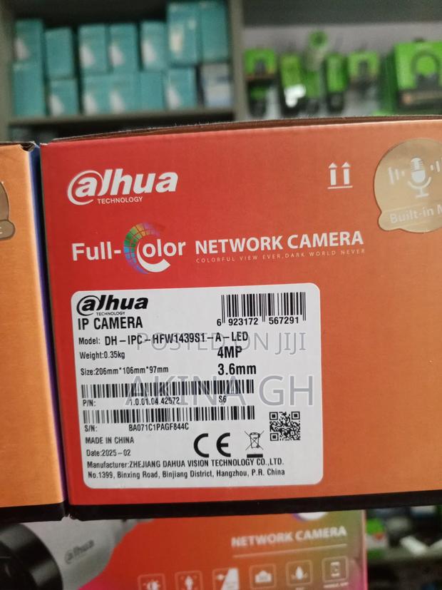 Dahua Full-Color 4mp Ip Network Camera Dh-Ipc-Hfw1439s1-a-Led · Photo 2