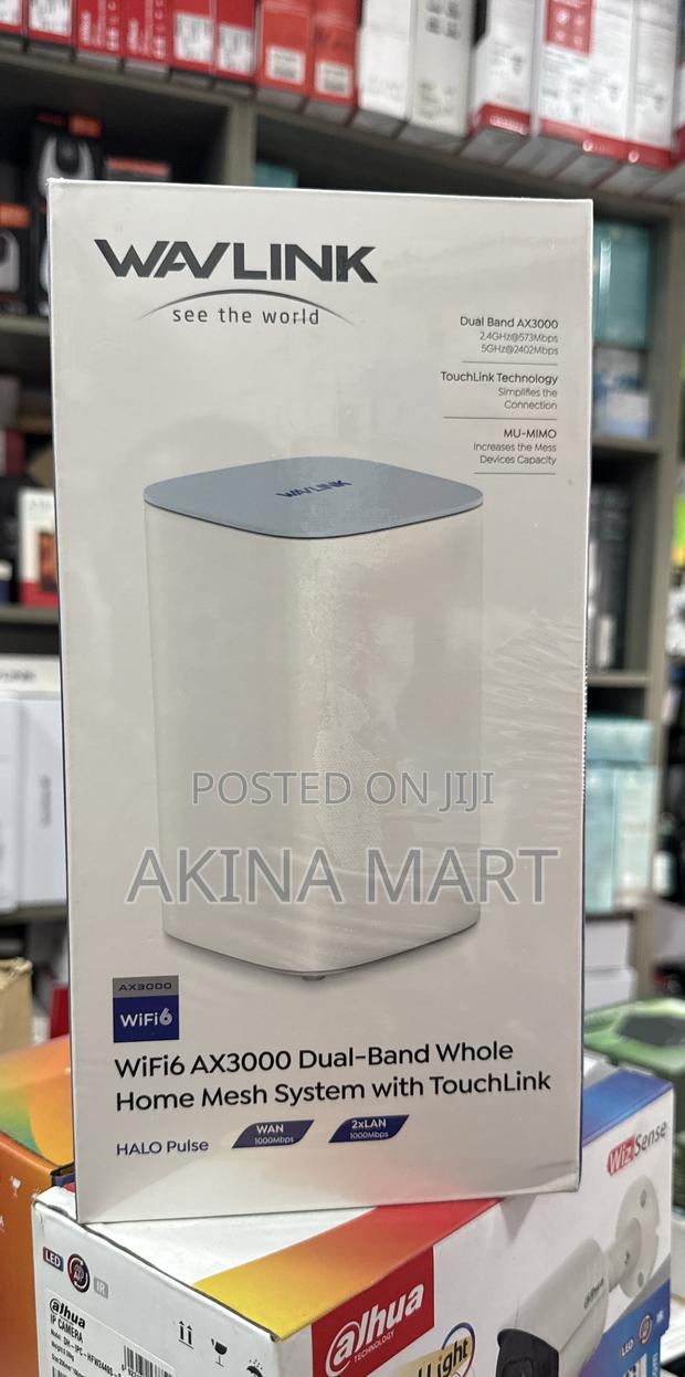 Wav Linkwifi6 Ax3000 Dual-Band Whole Home Mesh System With Touch Link · Photo 2