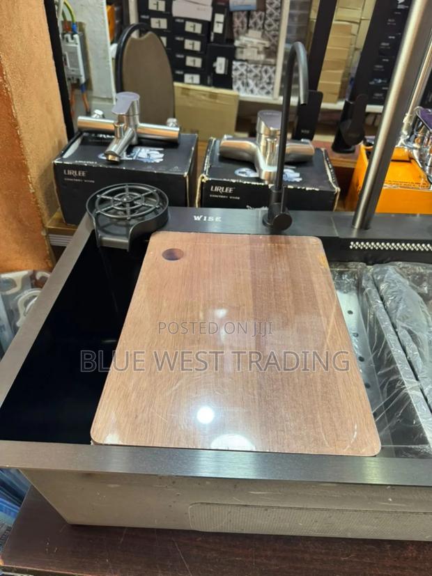 Luxury Waterfall Sink _ Cabinet Water Sink Complete · Photo 3