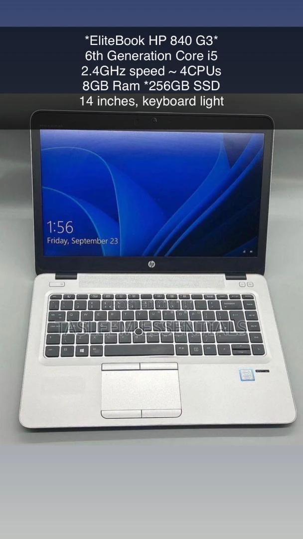 Laptop HP EliteBook 840 G3 8GB Intel Core i5 SSHD (Hybrid) 256GB · Photo 1