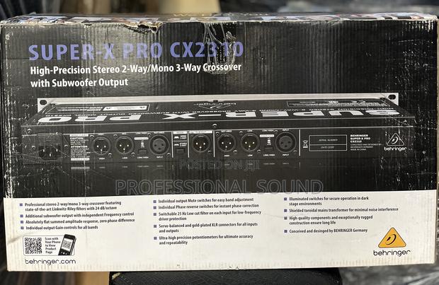 Super -X Pro Cx23 10 High -Prscision Stereo 2way /Mono 3way Crossover · Photo 5