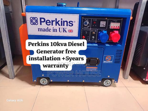 Lucky Gen Perkins Diesel Generator 10kva Silent · Photo 1