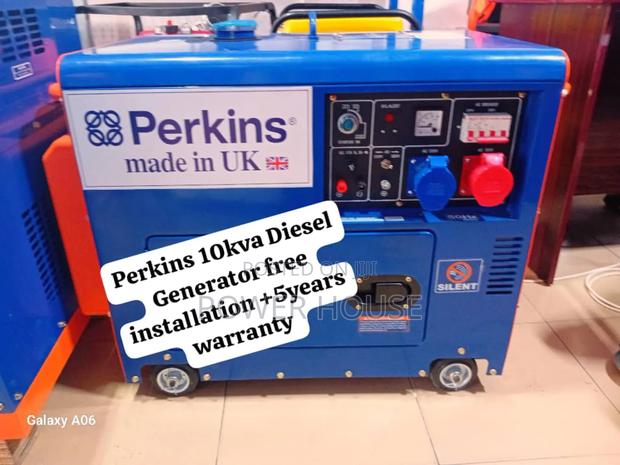 Rollit Perkins Diesel Generator 10kva Silent · Photo 1