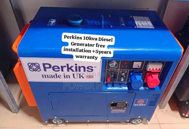 Aura Cast Perkins Diesel Generator 10kva Silent · Photo 1