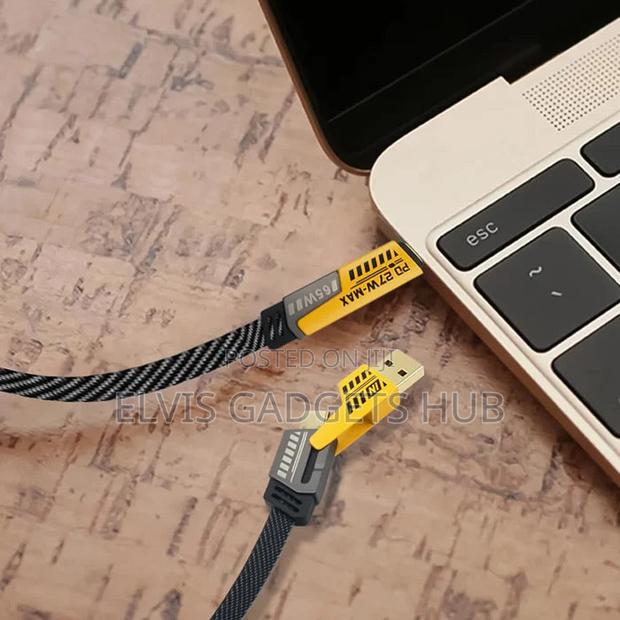 4 In 1 Metal Flat Braided Cable · Photo 3