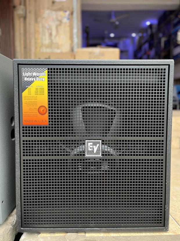 Ev Sub Speaker 18 Inches · Photo 1