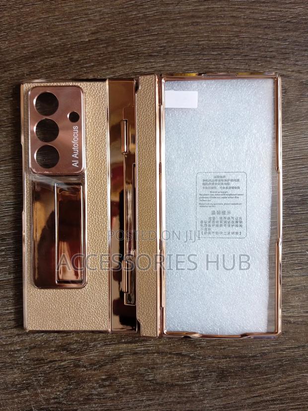 Z Fold 7 Luxury Cases With Inbuilt Protector and a Stand · Photo 1