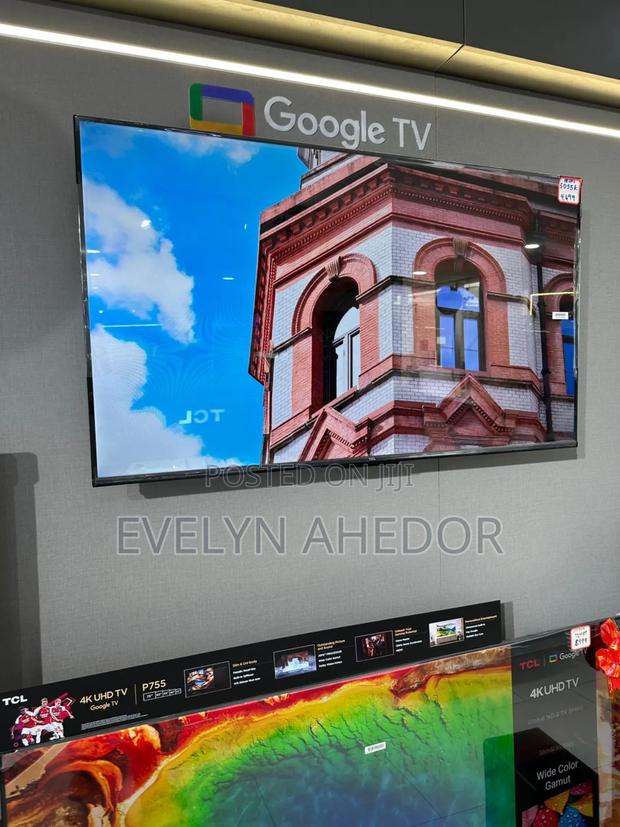 Unique Crystal Display of TCL 55inches Smart Tv Uhd · Photo 1