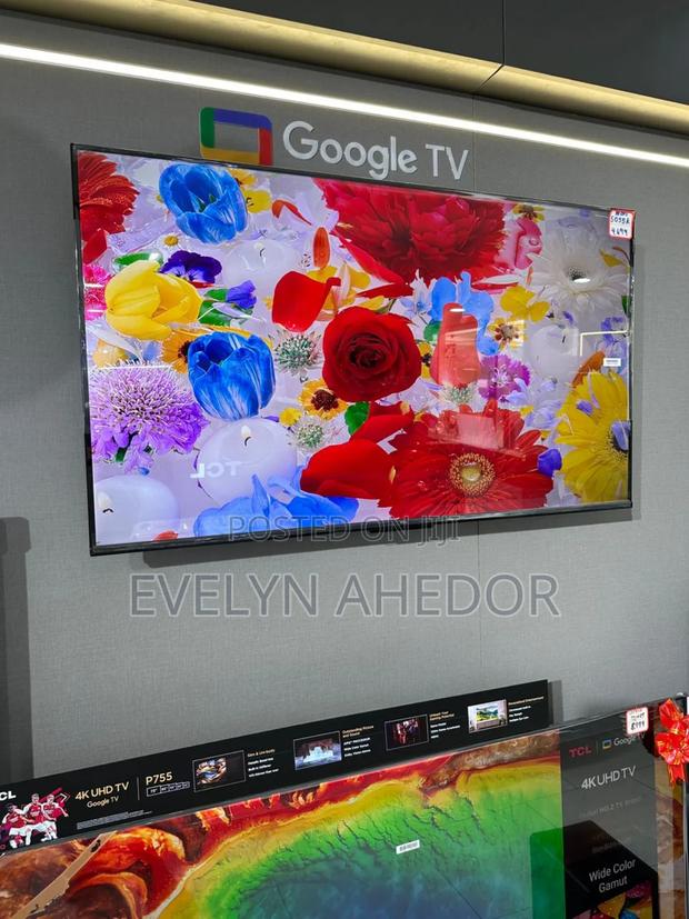 Unique Crystal Display of TCL 55inches Smart Tv Uhd · Photo 2