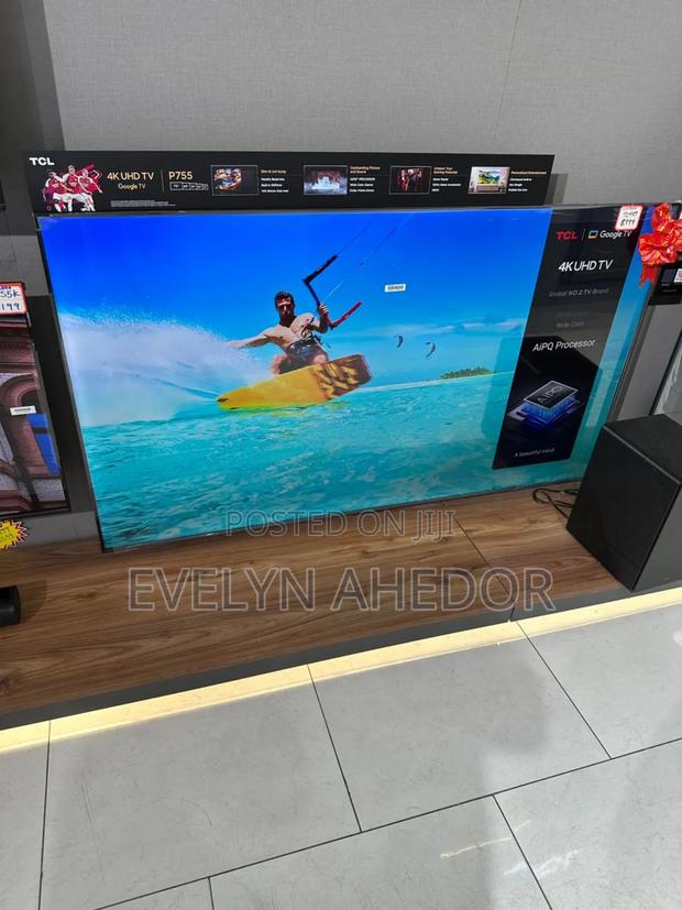 Unique Crystal Display of TCL 55inches Smart Tv Uhd · Photo 3