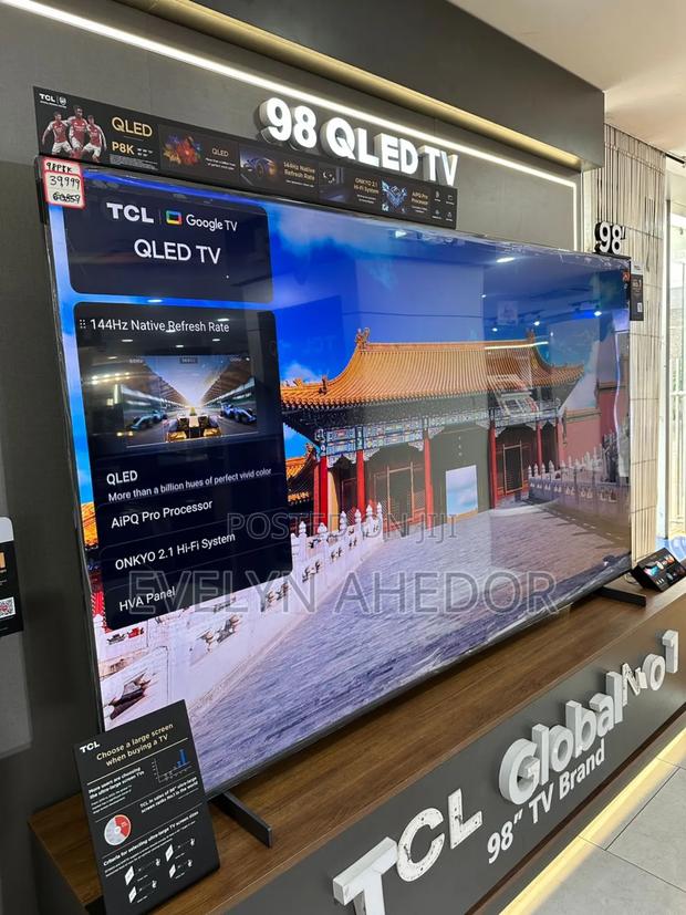 Qled Quality TCL 98 Iches Smart Tv Uhd Crystal Display · Photo 2