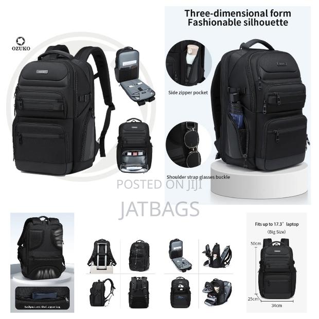 17.3 Inches Anti-Theft Waterproof Laptop Backpack (Free Delivery) · Photo 1
