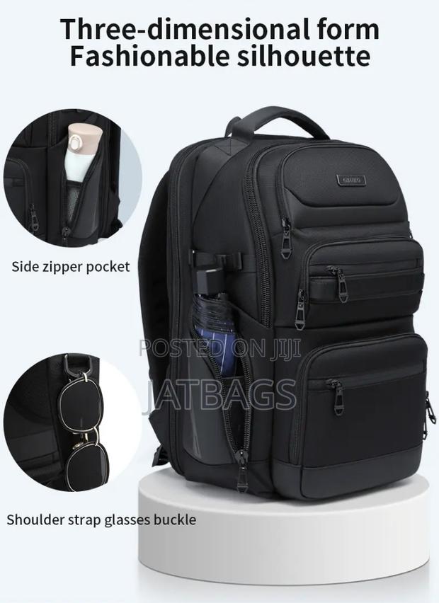 17.3 Inches Anti-Theft Waterproof Laptop Backpack (Free Delivery) · Photo 3