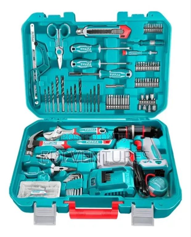 Total 165 PCS Tools Set (Cordless Drill and Tools) · Photo 2
