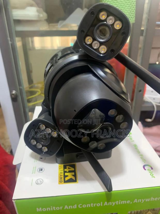 Ai Solar 4 Camera CCTV Wifi Sim Card Option · Photo 1
