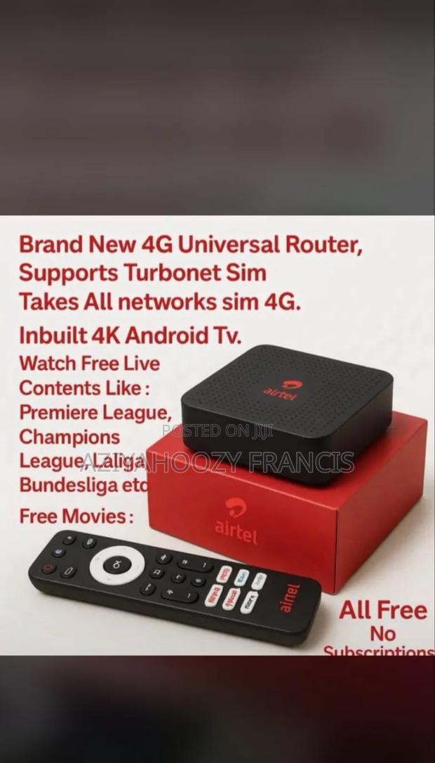 4g Router Plus Tv Box With Free App · Photo 2