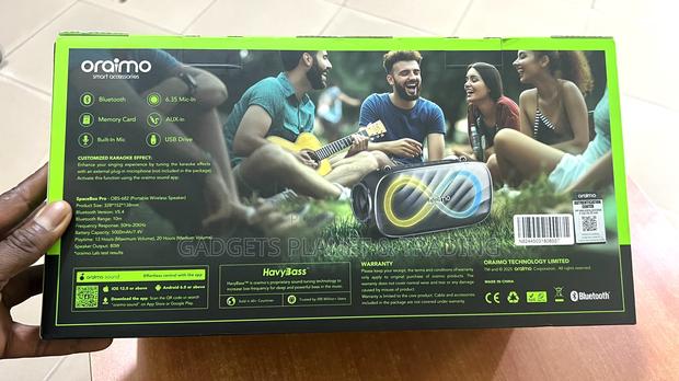 Oraimo Spacebox Pro 80w Karaoke-Support Wireless Speaker · Photo 2