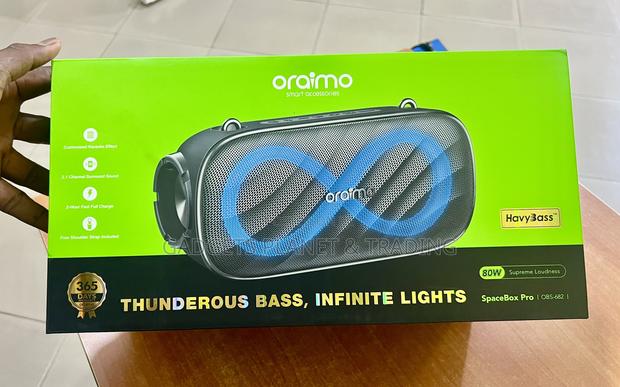 Oraimo Spacebox Pro 80w Karaoke-Support Wireless Speaker · Photo 1