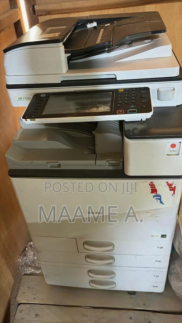 Ricoh Mp C5503 Color Laser Multifunction Printer (Mfp). · Photo 1