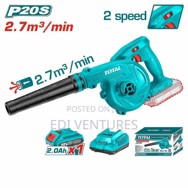 Total Cordless Aspirator Blower - Variable Speed- Battery Powered- 20v · Photo 1