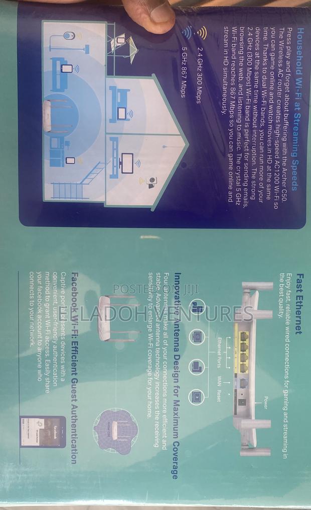 Tp Link Archer C50 Wireless Dual Band Router · Photo 3