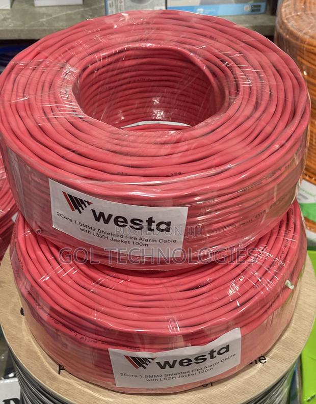 Fire Alarm Cable 100m 2core 1.5mm2 Shielded With LSZH · Photo 2