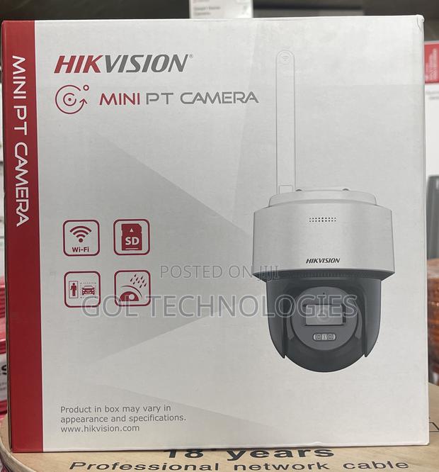 Hikvision Pt Network Camera Wifi Ds-2de2c400iwg/W Stand Alone Cable · Photo 1