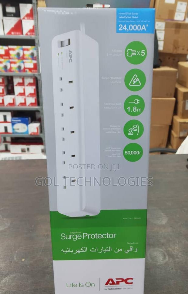 Extension Board With Surge Protector 24,000a 1.8m Apc Original · Photo 1