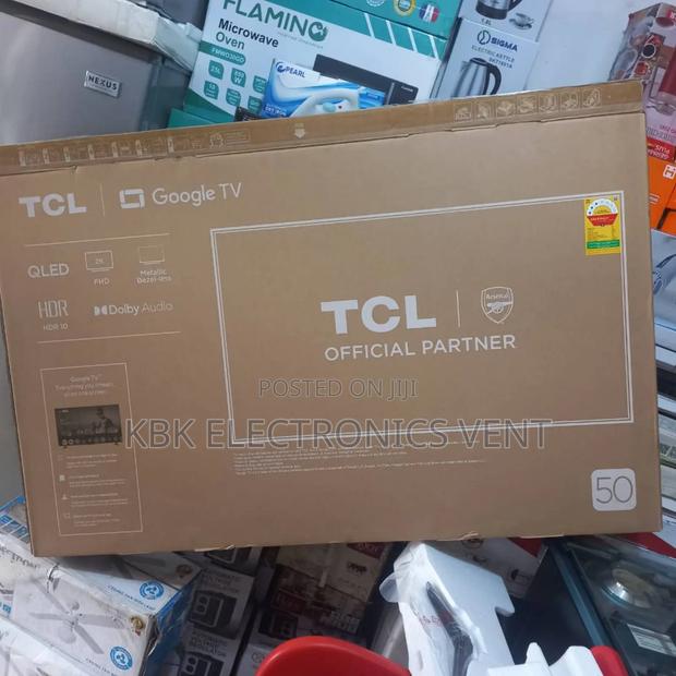TCL 50" Qled FHD Smart Android Satellite Digital TV · Photo 1