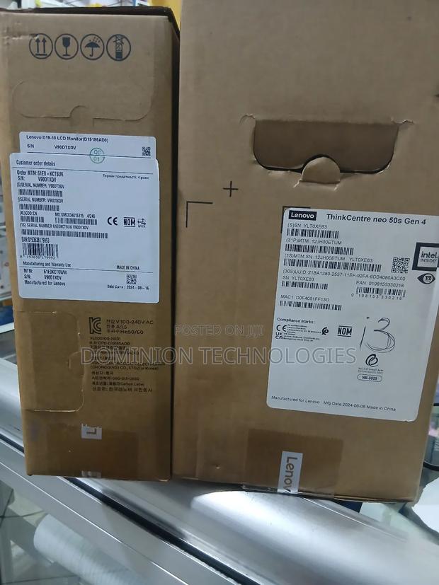 New Lenovo ThinkCentre Neo 50T 4GB Intel Core i3 HDD 1T · Photo 3