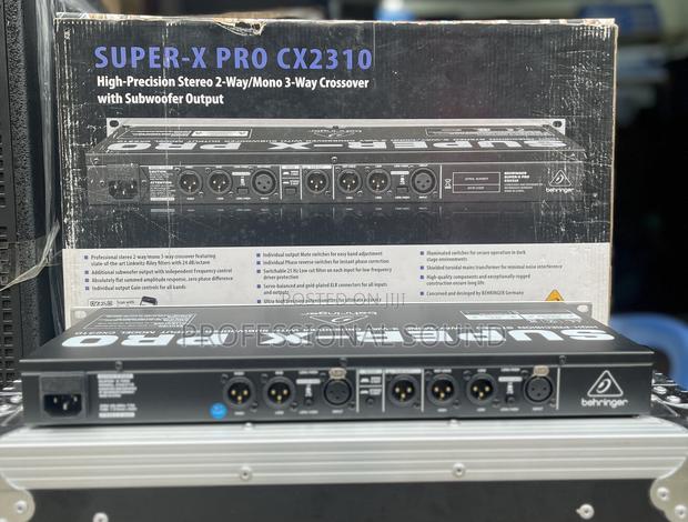 Super -X Pro Cx23 10 High -Prscision Stereo 2way /Mono 3way Crossover · Photo 2
