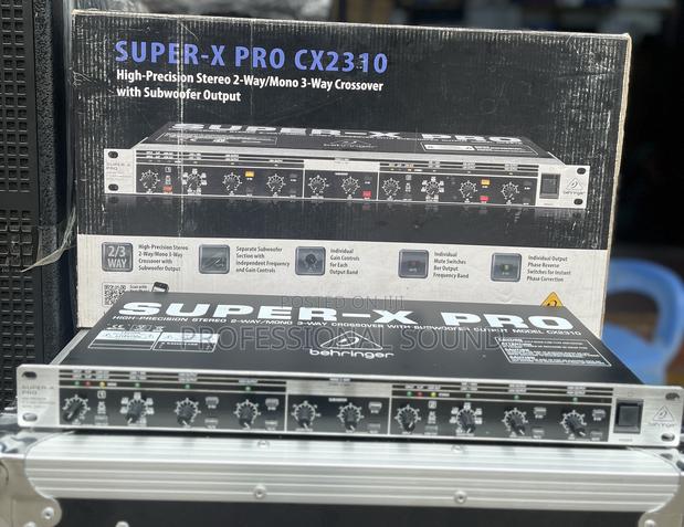 Super -X Pro Cx23 10 High -Prscision Stereo 2way /Mono 3way Crossover · Photo 1