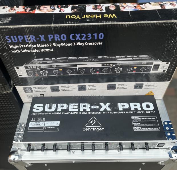 Super -X Pro Cx23 10 High -Prscision Stereo 2way /Mono 3way Crossover · Photo 3