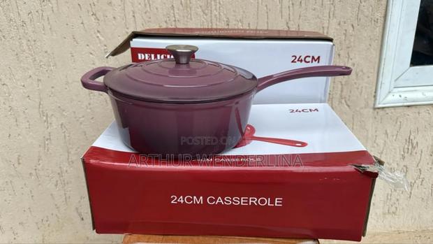 Cast Iron 24cm Untensil for Cooking Banku,Stew Etc.1pieces in the Box · Photo 2