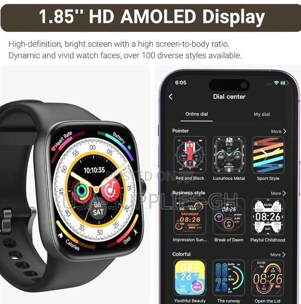 Tozo Amoled S7 Smart Watch 46.99mm Ultra Hd Screen From Amazon Usa · Photo 2