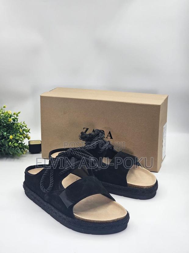 Zara Lace Up Slippers In Different Colors , Swipe >>>>>> · Photo 1