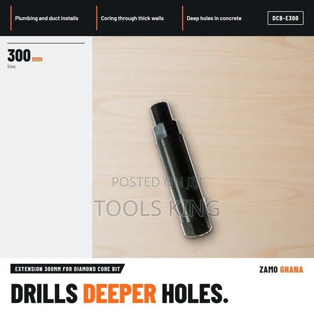 Extension 300Mm for Diamond Core Bit - DCB-E300 · Photo 1