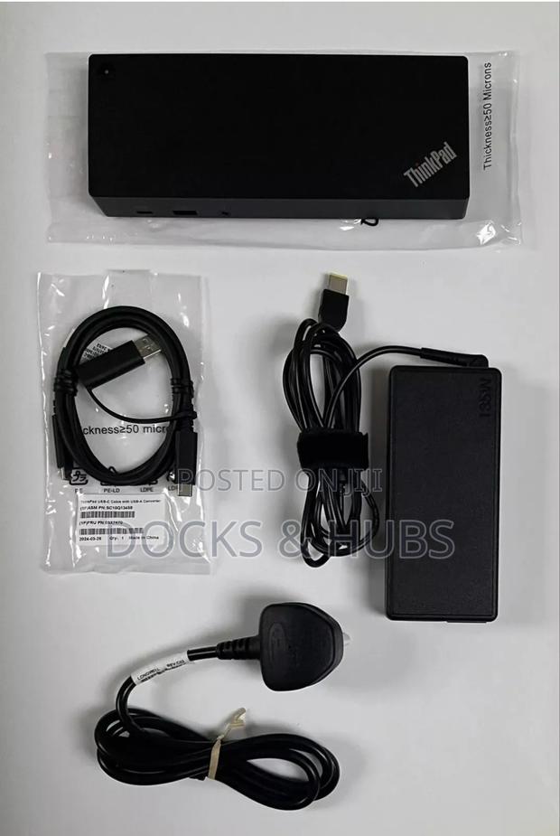 Lenovo Thinkpad Hybrid Usb-C/Usb-a Dock - Display Link Docking Station · Photo 1