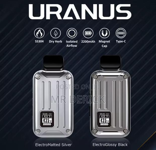 Dry Herb Vaporizer Anix Uranus Black · Photo 2