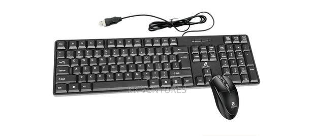 Wired Keyboard and Mouse · Photo 1