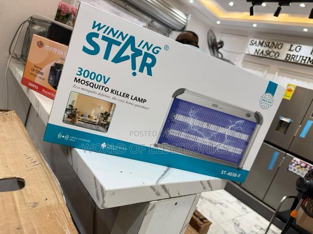 Electric Trap for Mosquitoes, Winning Star Mosquito Killer Lamp—3000v · Photo 1