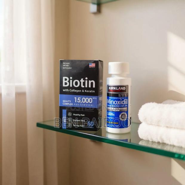 Kirkland Minoxidil Biotin Hair Growth Supplements · Photo 1