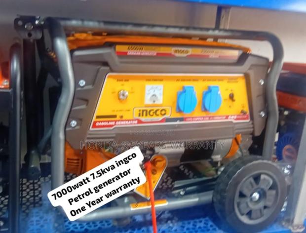 All-Powerful Generator Ingco 7.5kva 7000watt Petrol 7.5kva · Photo 1