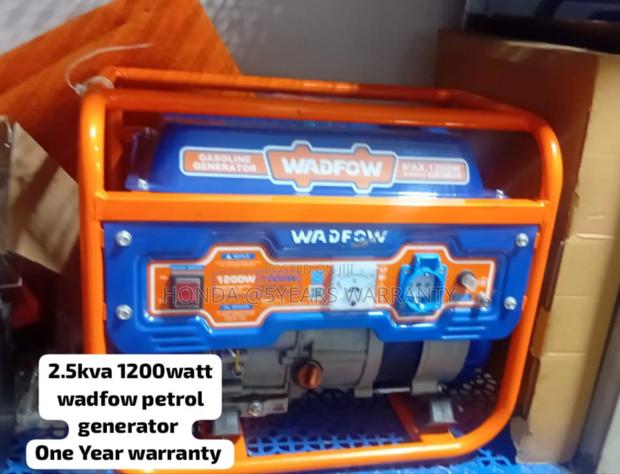 Outdoor Activities Wadfow 2.5kva 1200watt Petrol Generator · Photo 1